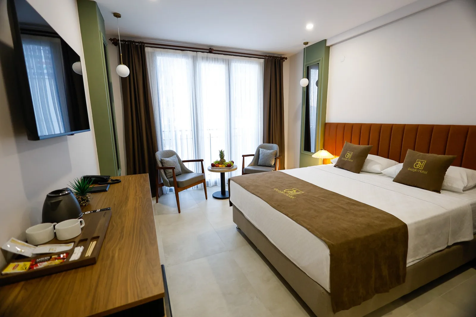 Gezgin Hotel çift kişilik yataklı oda